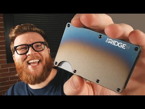 New Sponsor: Ridge Wallet - Unboxing & Details