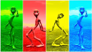 Alien Dance 2025 Fun Colors  Crazy Moves