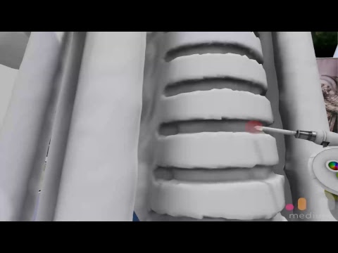 VR Sculpting - Space Jockey (Alien) in Oculus Medium #3