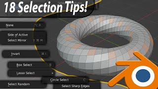 18 Ways To Select In Blender!