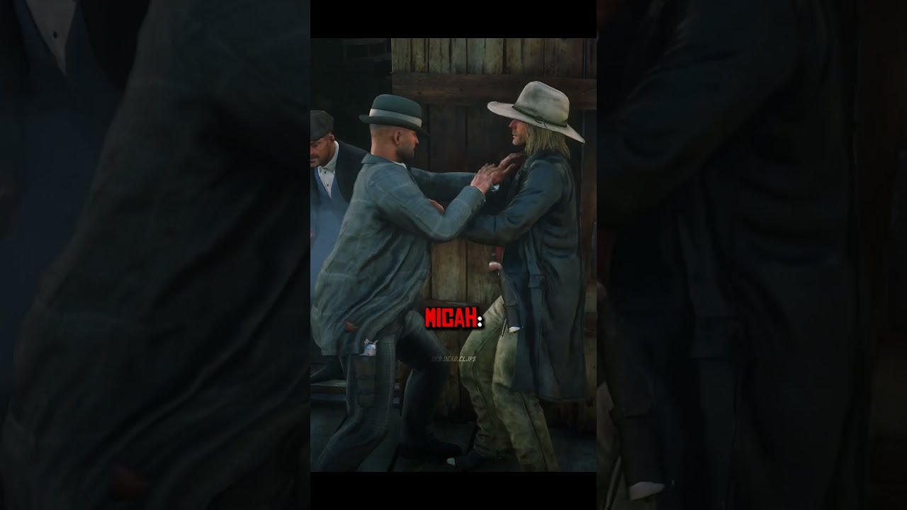 Everyone Missed This Cold Micah Scene Rdr2 Shorts Reddeadredemption Recommended Viral Edit