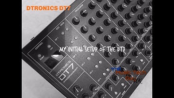 My Initial Setup of the DTronics DT7 for my Yamaha DX7