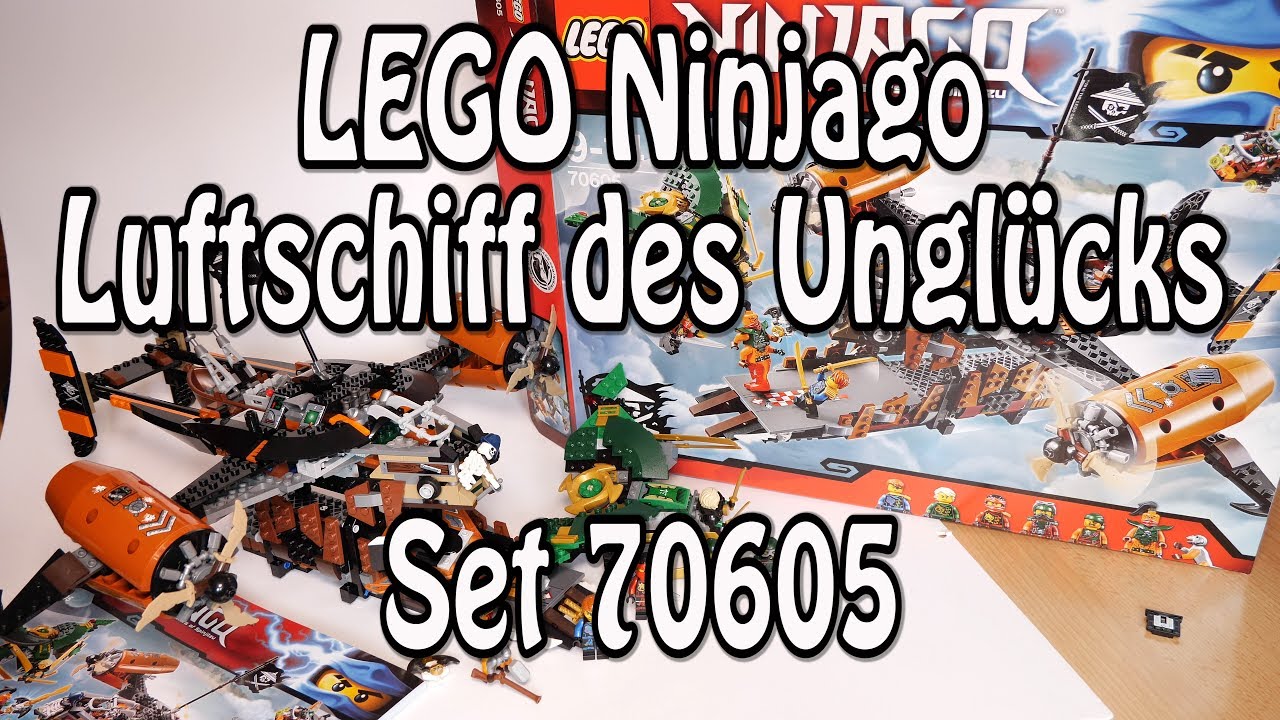 LEGO Ninjago Luftschiff des Unglücks (Set 70605 Review ...