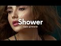 Becky G - Shower (sped up+reverb) 