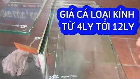 GIÁ CÁC LOẠI KÍNH TỪ 4LY TỚI 12LY BAO TIỀN MÉT glass price | 0977268520