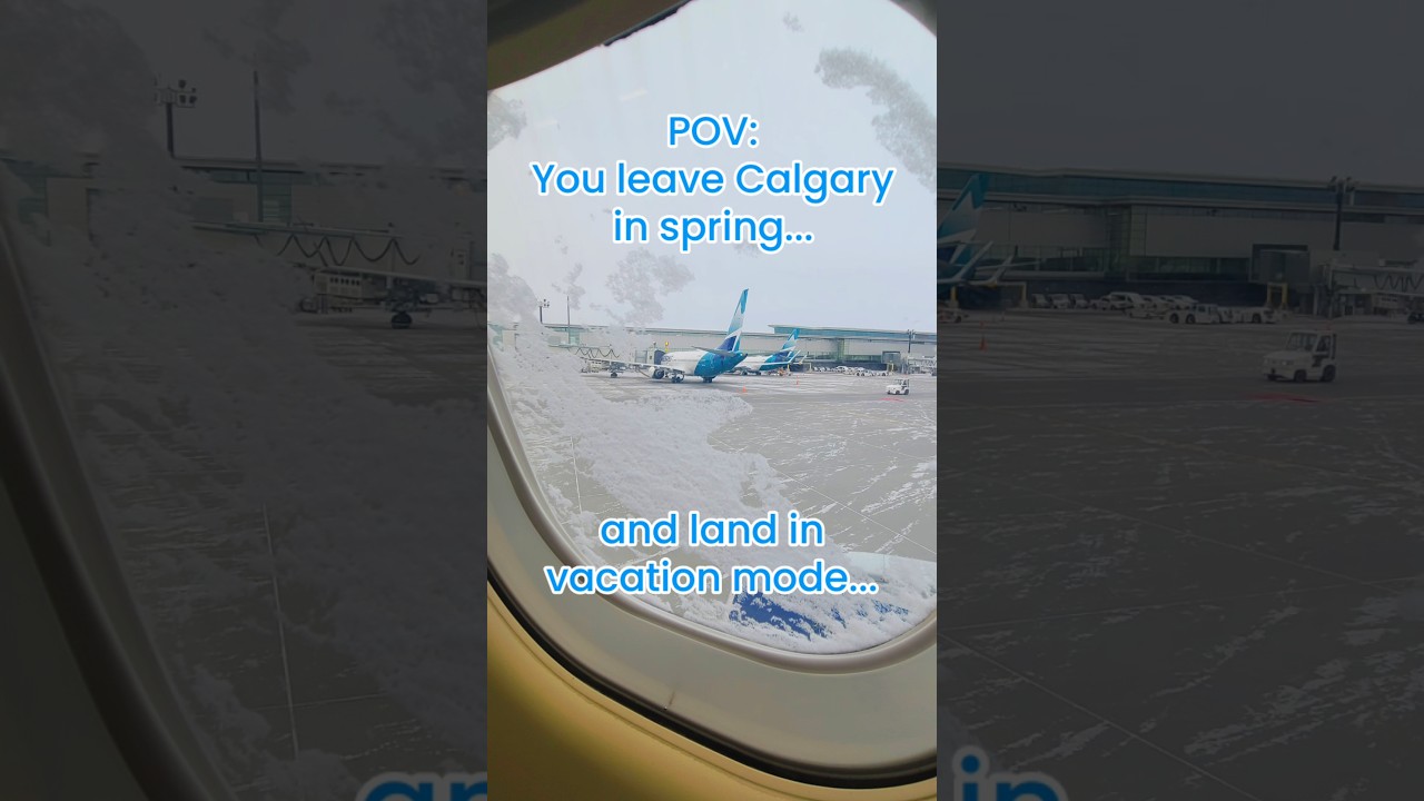 Flying to my spring Disney Cruise from Alberta...
