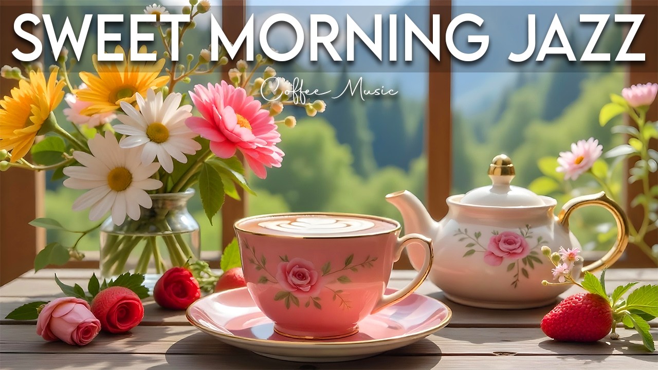 Sweet Morning Jazz ☕ Bossa Nova Relaxing Cafe Music for Studying ...