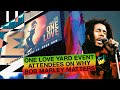 One Love Yard event attendees on why Bob Marley matters