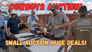 Cowboy's Consignment Auction...small but has it All!!!