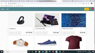Ecommerce | Django | Javascript | cs50