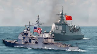 Brutally! (May 20, 2024) China intercept US warship in the south china sea dispute