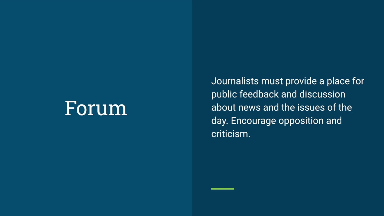 Ethics of Journalism : India's Voice