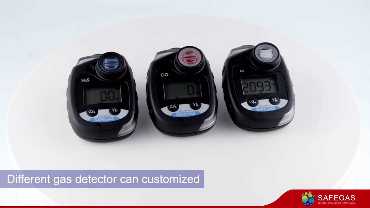 MiniMeta disposable single gas detectors