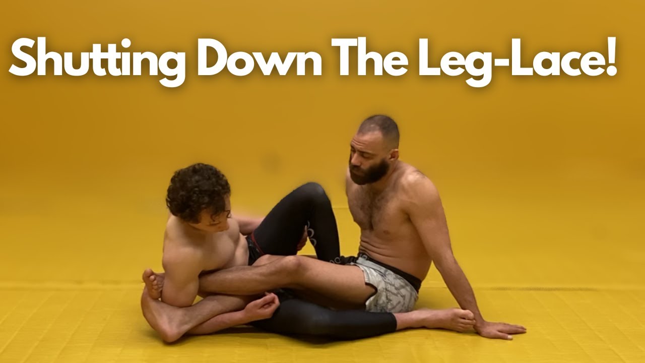 How To Defend & Escape The Leg-Lace/ Cloverleaf - BJJ Leglocks