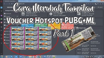 CARA MERUBAH TEMPLETE VOUCHER MIKHMON PADA MIKROTIK || VOUCHER PUBG+ML ||  part 1