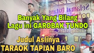 Orang tau judulnya GAROBAK TUNDO padahal bukan