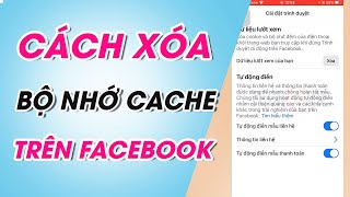 Top 20+ xoá bộ nhớ đệm facebook trên iphone hot nhất