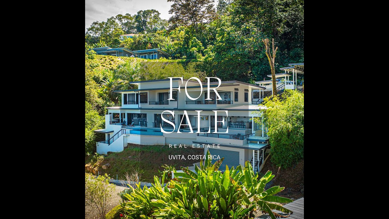 For Sale Uvita, Costa Rica 𝐂𝐢𝐞𝐥𝐨 𝐀𝐳𝐮𝐥 𝐋𝐮𝐱𝐮𝐫𝐲 𝐄𝐬𝐭𝐚𝐭𝐞 𝐇𝐨𝐦𝐞 𝐖𝐢𝐭𝐡