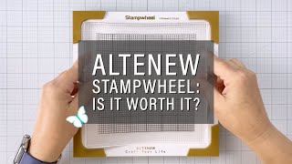 Stampwheel Review: I was SO surprised! (plus, how to add a grid!)