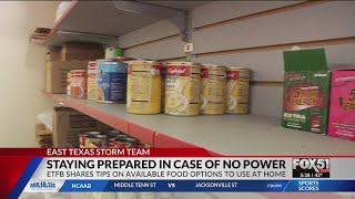 What to do for food if winter weather cuts off power in East Texas