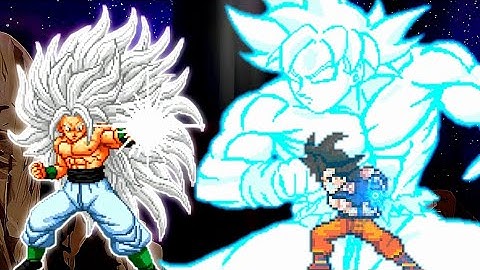 Goku SSJ Infinity Ultra Instinct V3 OP VS Manga Goku UI V3 OP in Jump Force Mugen