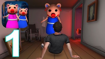 Piggy Haunted House 3D Gameplay Walkthrough Part 1 (IOS/Android)