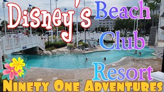 Disney Beach Club Resort | Stormalong Bay Pool | Part 1 by Ninety One Adventures 168 views 2 years ago 10 minutes, 45 seconds