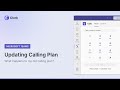 Switching my Microsoft Calling Plan with Clerk Chat