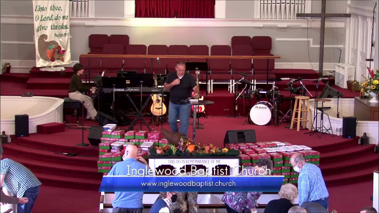 Inglewood Baptist Church Sunday Morning Service Live Stream 11/08/20