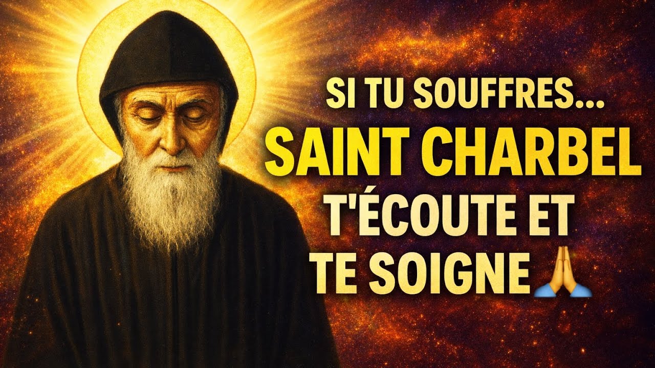 ÉCOUTE CETTE PRIÈRE À SAINT CHARBEL SI TU TRAVERSES UNE GRANDE ÉPREUVE 🙏💔