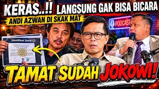Carny Ilyas  Ahmad Khozinudin Berikan Tdanaran Keras Bagi Jokowi Di Depan Andi Azwan Dan Ternyata