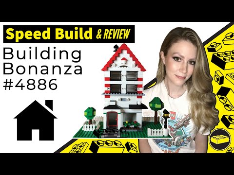 LEGO® Designer Set 4886 Building Bonanza Speed Build and Review