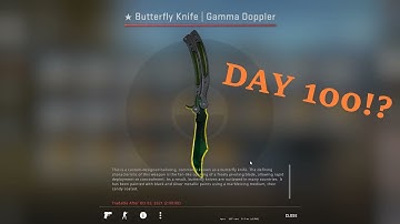 opening a case everyday until I get a knife (Day 100)