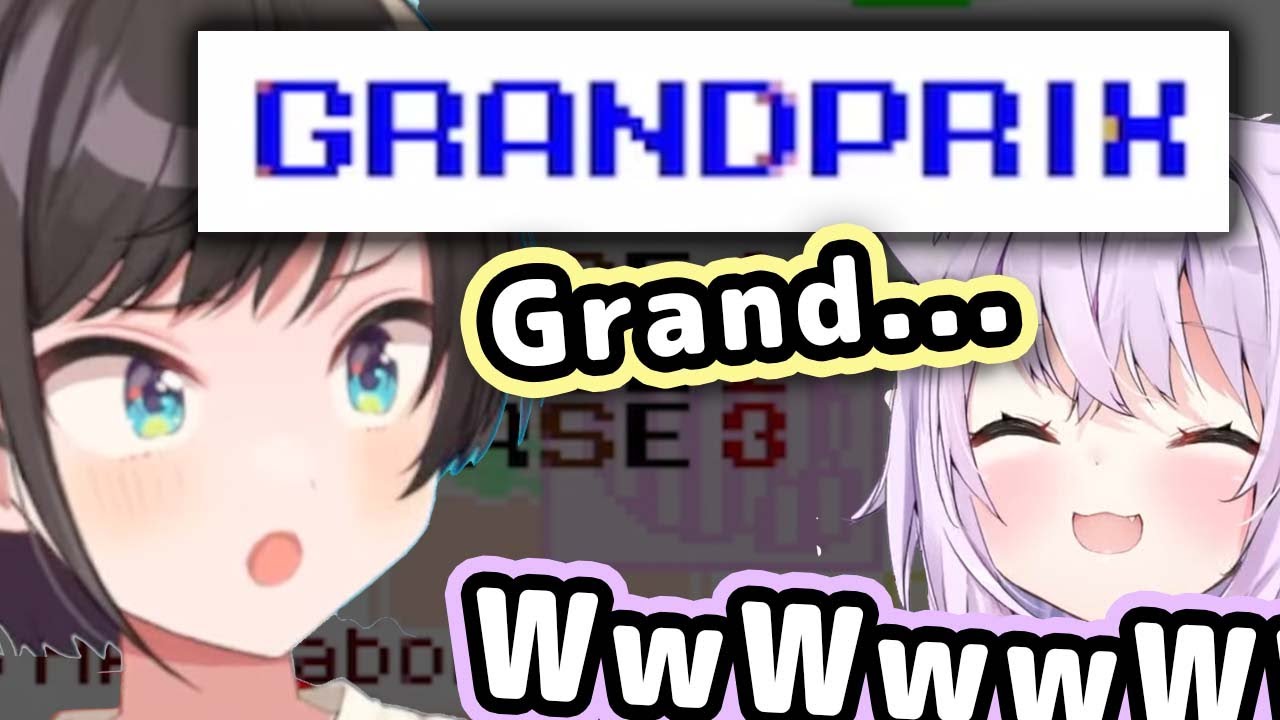 Subaru Tries Saying "Grand Prix" but Gives Up Immediately 【ENG Sub/Hololive】