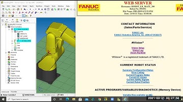 FANUC Robot Neighborhood connect with Real Robot (Cart IP 209, not 200 anymore)