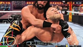 Brock Lesnar Vs Seth Rollins WWE 2K23 Android Gameplay 🔥 screenshot 4