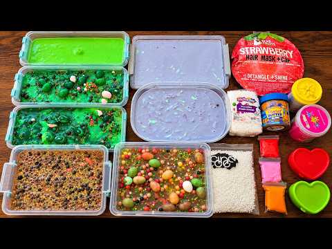 Relaxing and Satisfying Old Slime Mixing ASMR