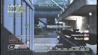 Call of Duty 4 - Reg scope wins... (quickscoping)