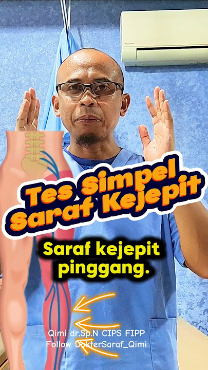 Kenali Gejala Saraf Kejepit Pinggang dengan Tes Deteksi Dini