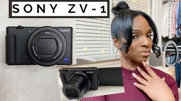 SONY ZV-1 UNBOXING| THE BEST VLOGGING CAMERA FOR BEGINNERS 2021| ANTIONETTE LEE