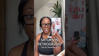 Saturn In Retrograde - July 26 To December 10 *part 2*