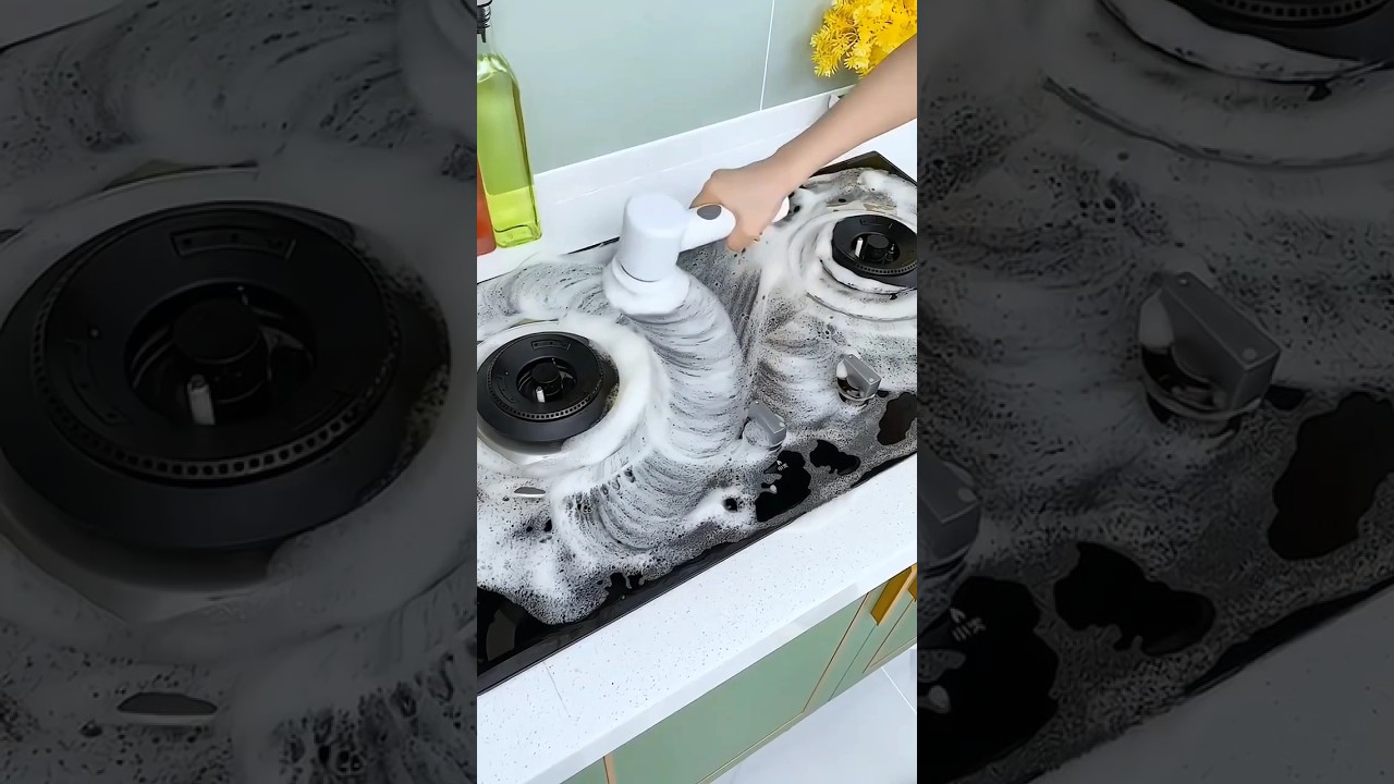 This electric cleaning brush | Best Gadgets For Your Smart Kitchen | 