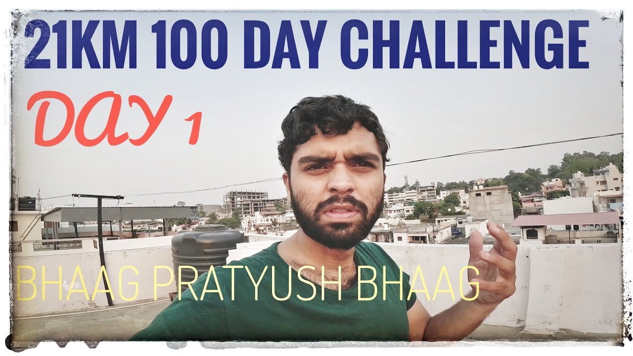 Starting My 21km in 100 Days Challenge - Day 1: 1km Run 🔥🔥😊 ️ - YouTube
