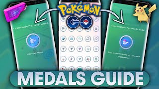 COMPLETE *PLATINUM MEDALS* GUIDE in POKEMON GO | EASIEST ONES TO GET! screenshot 5