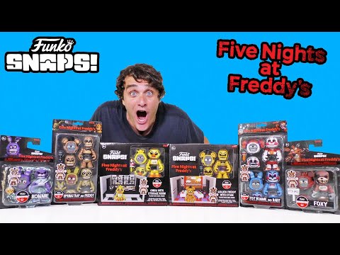 Funko Snaps! Five Nights at Freddy's Springtrap and Freddy Fazbear 3.5-in  Vinyl Figures