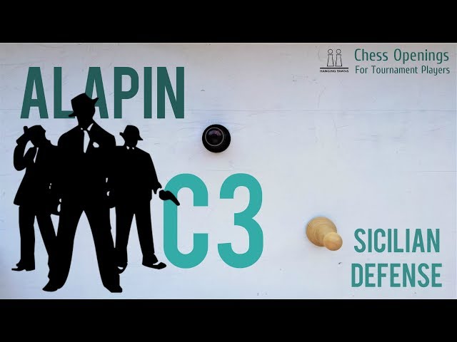 Sicilian Defense with 2. c3 Alapin Variation - Sergei Tiviakov