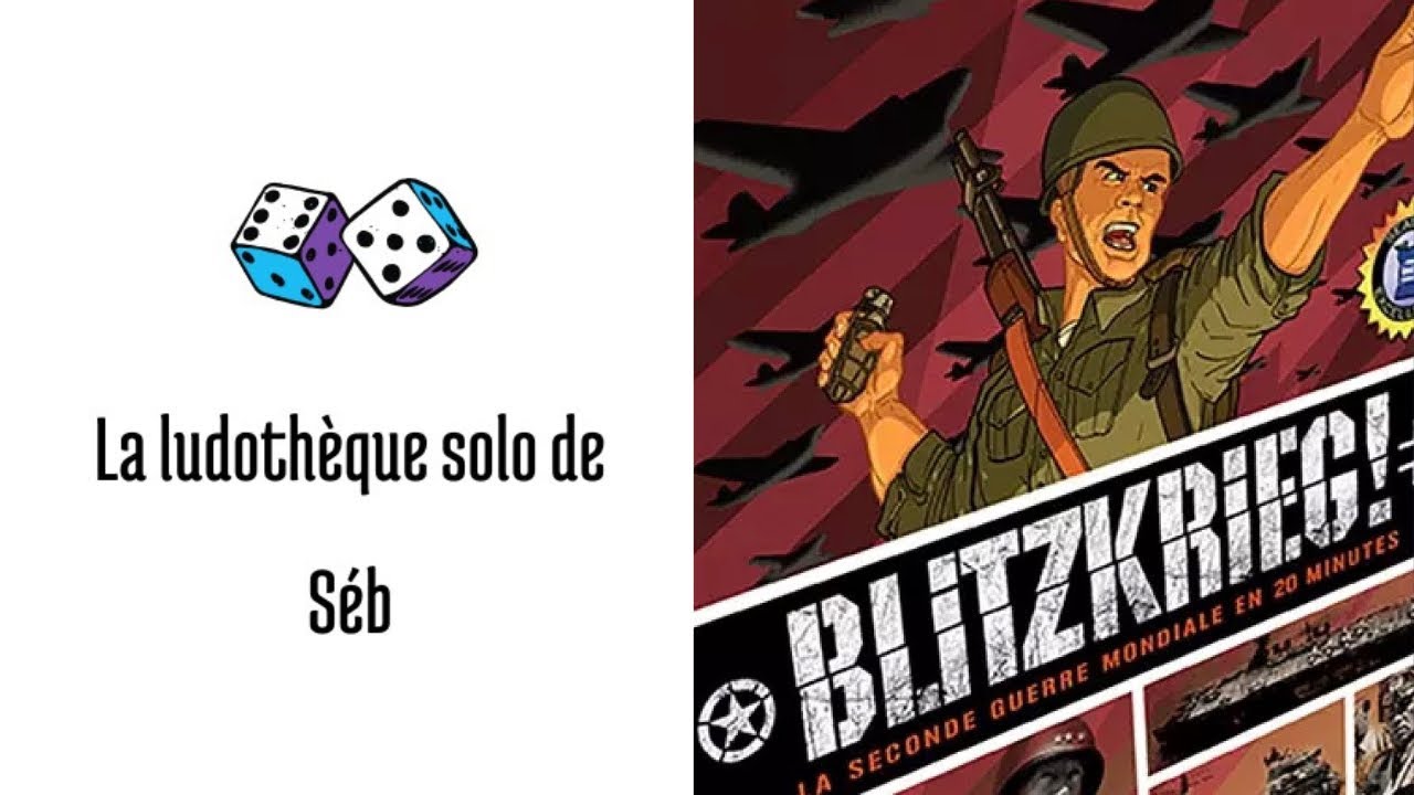 Règles et partie solo du jeu Blitzkrieg extension Japon