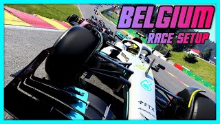 F1 22 Belgium Race Setup