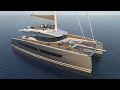 Fountaine pajot 67  the 195m catamaran at cannes 2018 boatshow