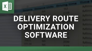 Delivery Route Optimization Software